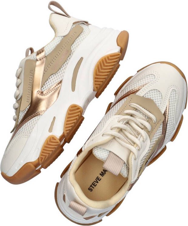 Steve Madden Meisjes Sneakers Jpossession Wit Mesh Brown Dames - Foto 6