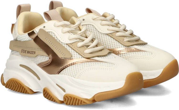Steve Madden Meisjes Sneakers Jpossession Wit Mesh Brown Dames - Foto 4