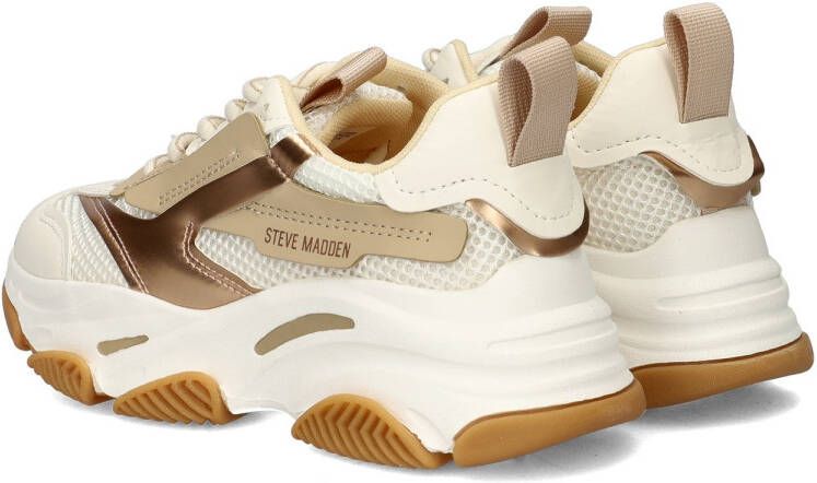 Steve Madden Meisjes Sneakers Jpossession Wit Mesh Brown Dames - Foto 5