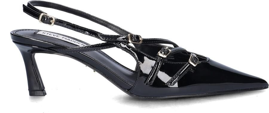 Steve Madden Liana slingback met gespdetail en lakfinish - Foto 2