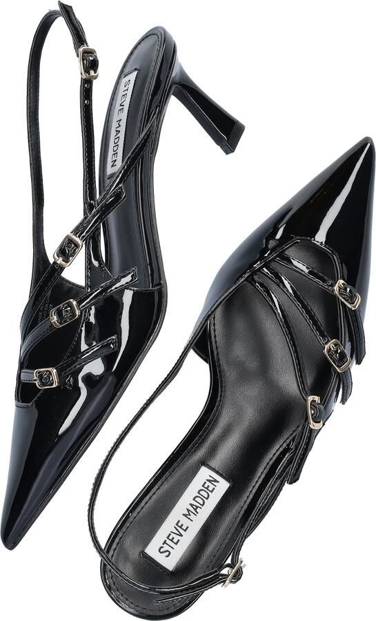 Steve Madden Liana slingback met gespdetail en lakfinish - Foto 3