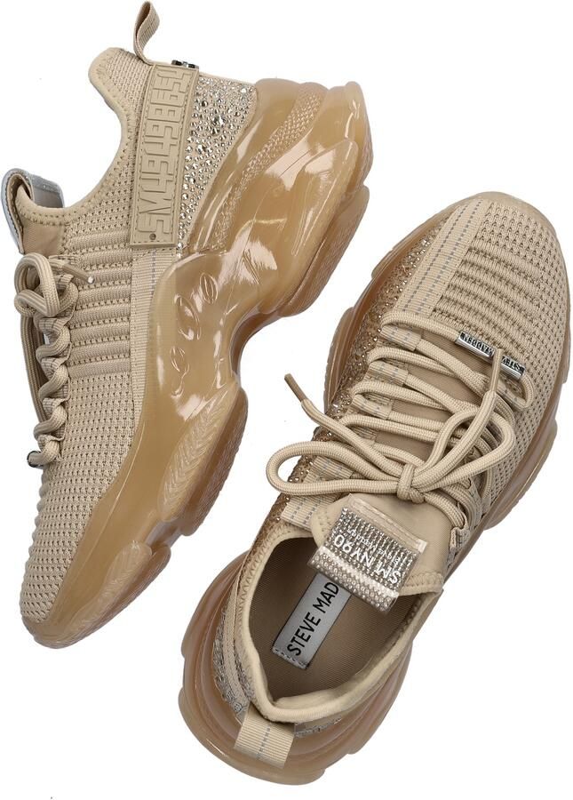 Steve Madden Runner Sneaker bruin Tinten Maxilla-r Lage sneakers Dames Beige - Foto 6