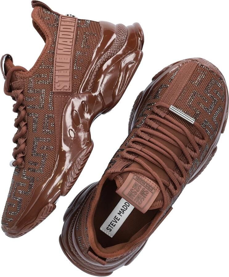 Steve Madden Maxout dames sneaker Bruin - Foto 3