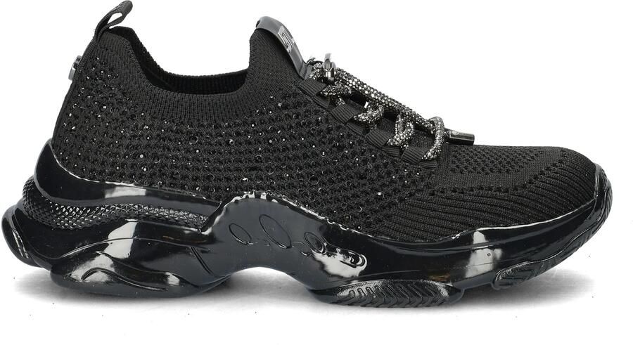 Steve Madden Meter sneaker met gebreid bovenwerk en strass