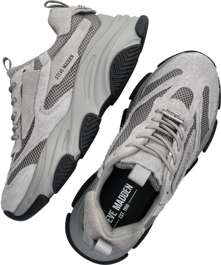 Steve Madden Possess heren sneaker Grijs - Foto 2