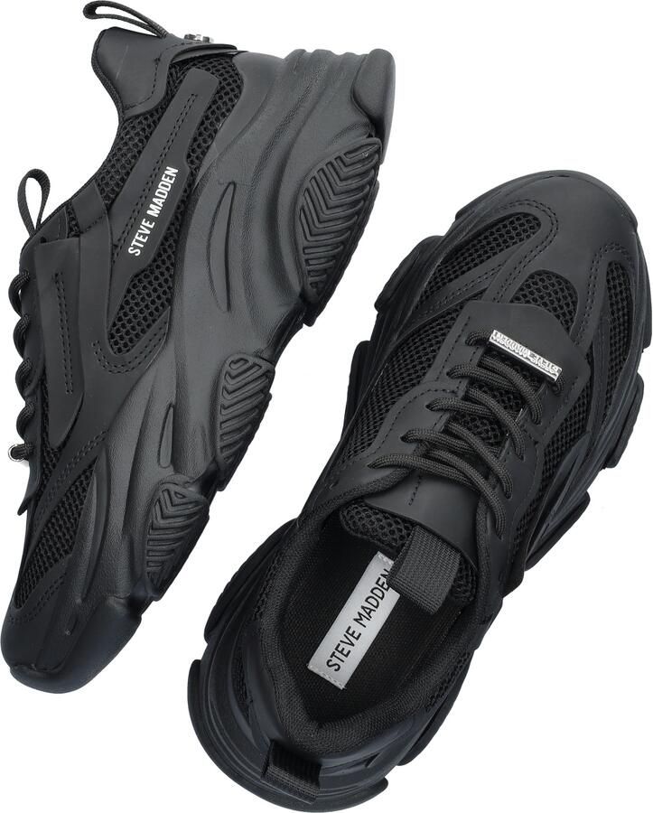Steve Madden Possession-E Sneaker Dames Casual Schoenen Zwart Dames - Foto 8
