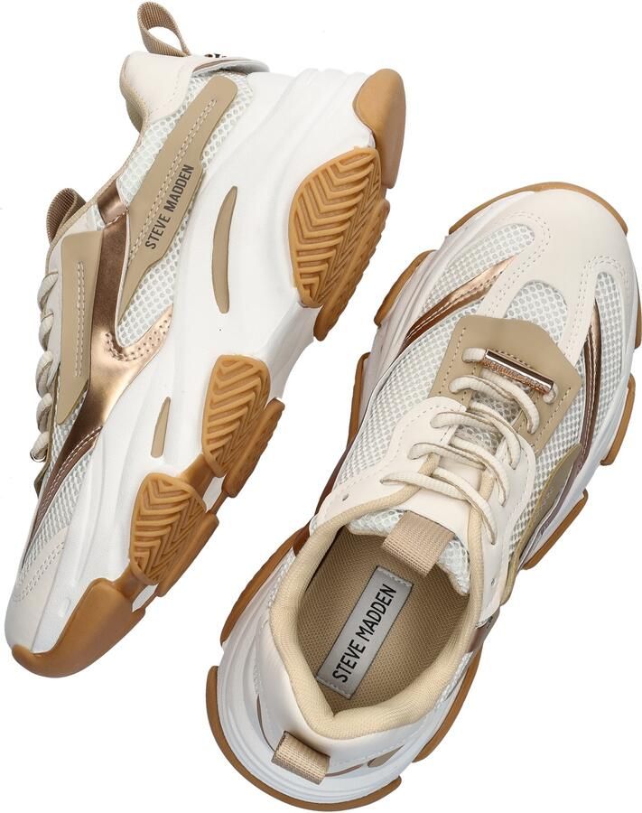 STEVE MADDEN Possession-E coconut milk Beige Synthetisch Lage sneakers Dames - Foto 7
