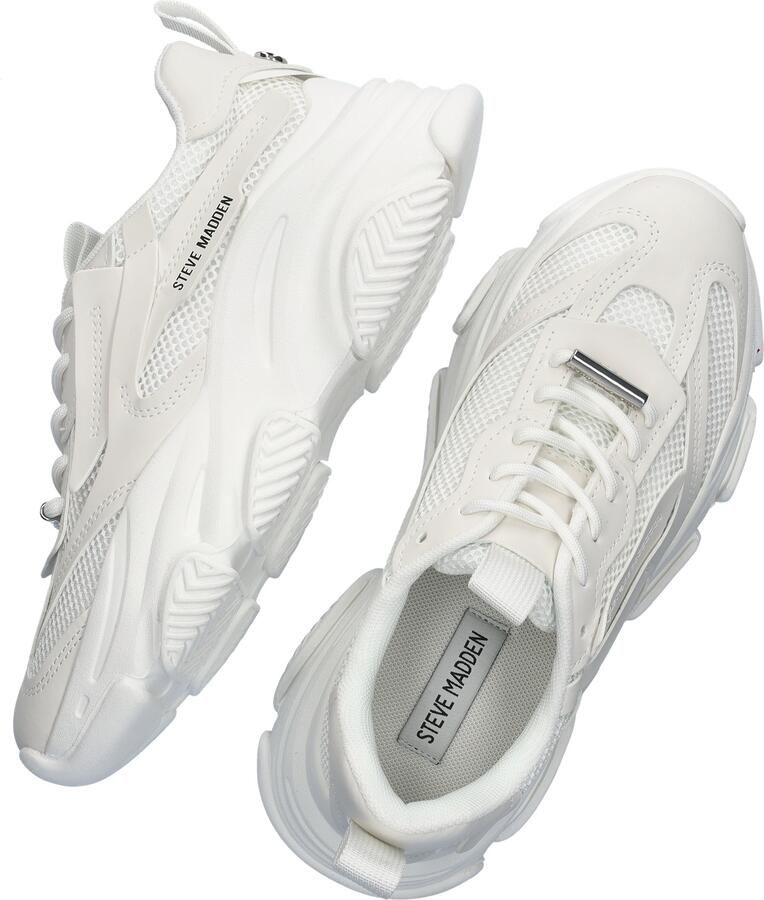 STEVE MADDEN Possession-E white Wit Kunststof Lage sneakers Dames - Foto 11