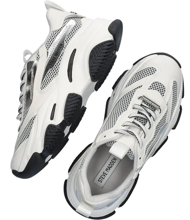 Steve Madden Possession SM11001910-04005-04D Wit Zilver - Foto 13