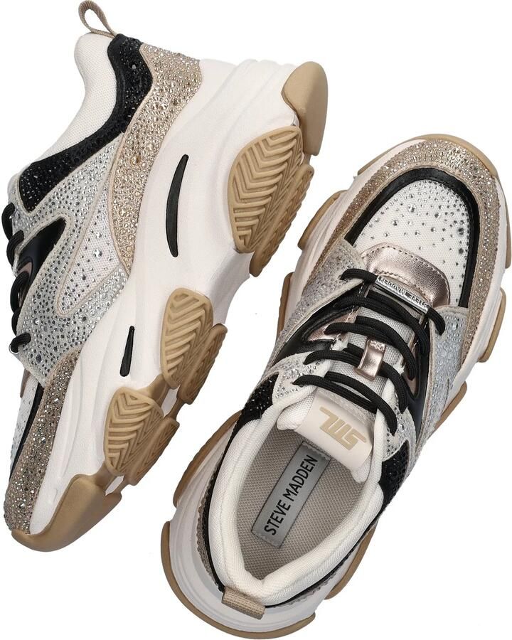 Steve Madden Privy Sneakers Laag Goudkleur - Foto 4