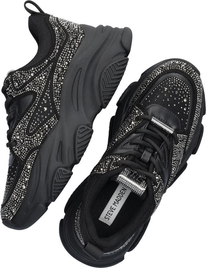 Steve Madden Privy Sneaker Stijlvolle Sneakers Black Dames - Foto 2