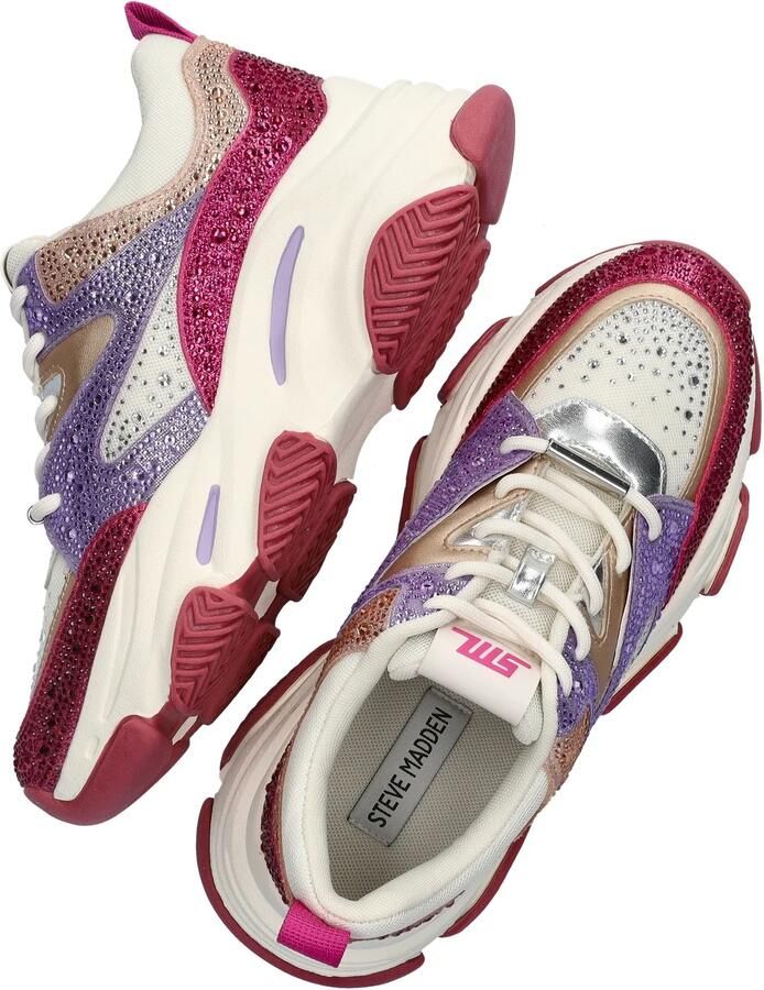 STEVE MADDEN Privy sneakers lila Synthetisch Dames - Foto 3