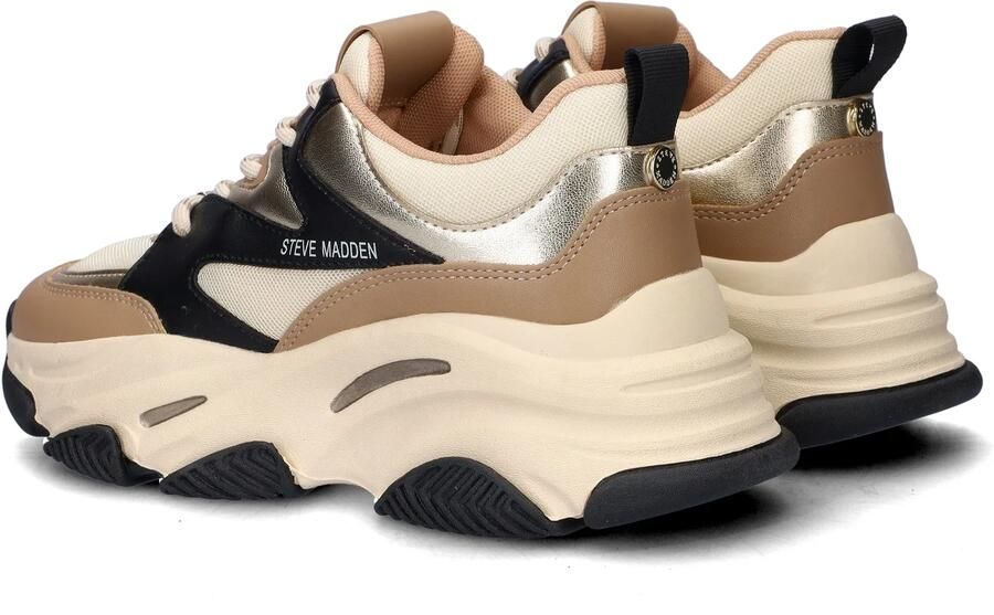 STEVE MADDEN Progressive khaki black Beige Mesh Lage sneakers Dames - Foto 7