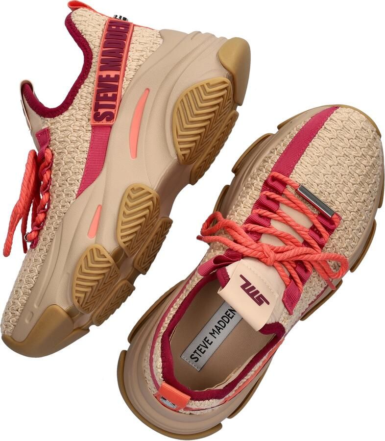 STEVE MADDEN Project cream gold Beige Nylon Lage sneakers Dames - Foto 7