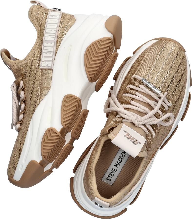 STEVE MADDEN Project bronze gold Brons Nylon Lage sneakers Dames - Foto 3