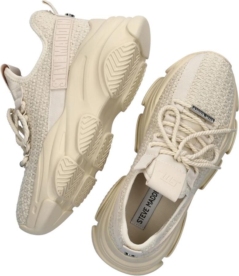 Steve Madden Beige Geweven Textiel Sneaker Project - Foto 4