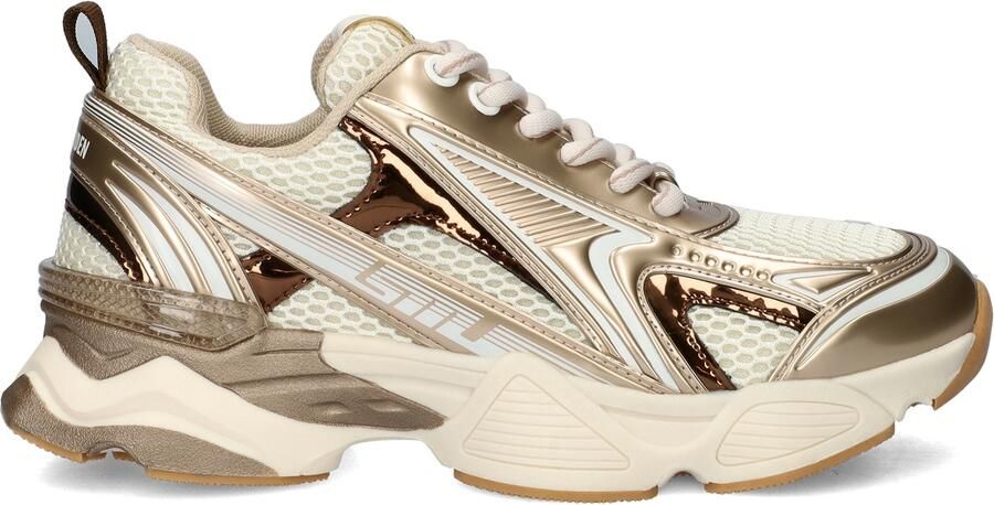 STEVE MADDEN Speedster-E silver gold Beige Synthetisch Lage sneakers Dames - Foto 2
