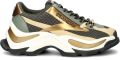 Steve Madden Dames Sneakers Zoomz Ice Pewter gld Multi - Groen