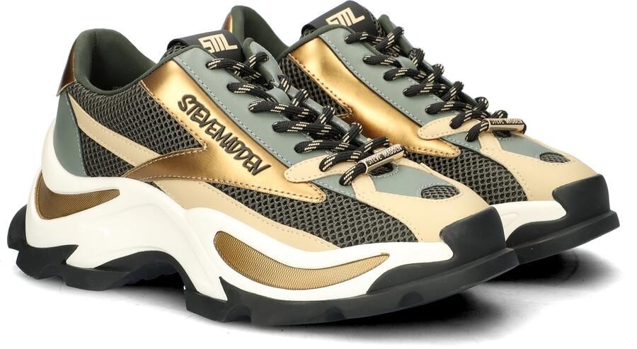 Steve Madden Dames Sneakers Zoomz Ice Pewter gld Multi - Foto 5