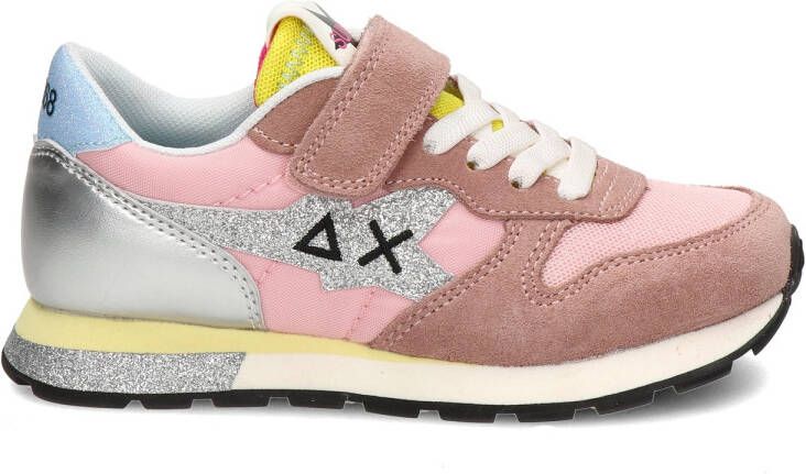 Sun 68 Sun68 Stargirl Glitter meisjes sneaker Roze - Foto 3