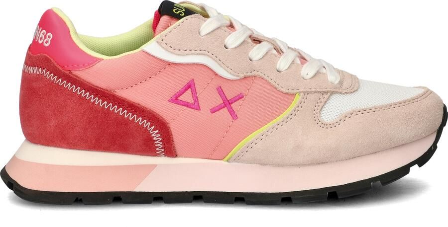 Sun68 Ally Color Explosion Sneakers Dames Lichtroze - Foto 2