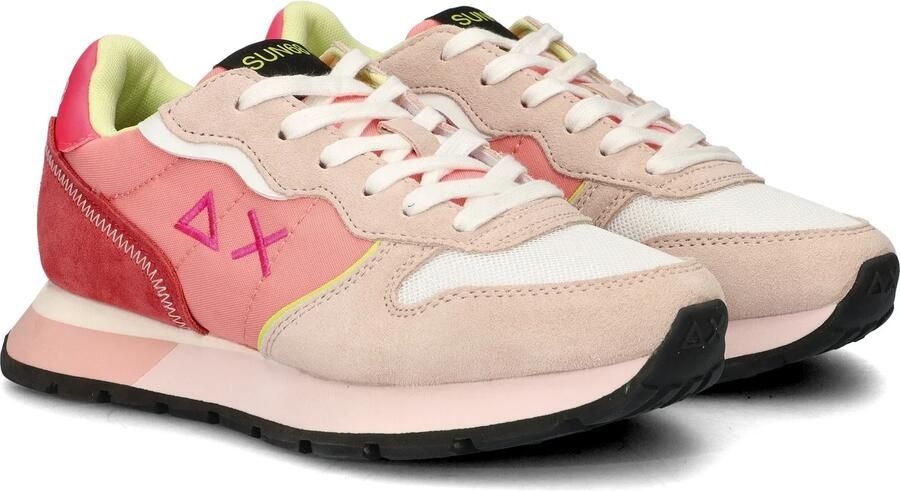 Sun68 Ally Color Explosion Sneakers Dames Lichtroze - Foto 4