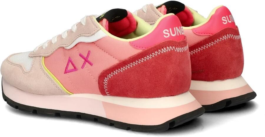 Sun68 Ally Color Explosion Sneakers Dames Lichtroze - Foto 5