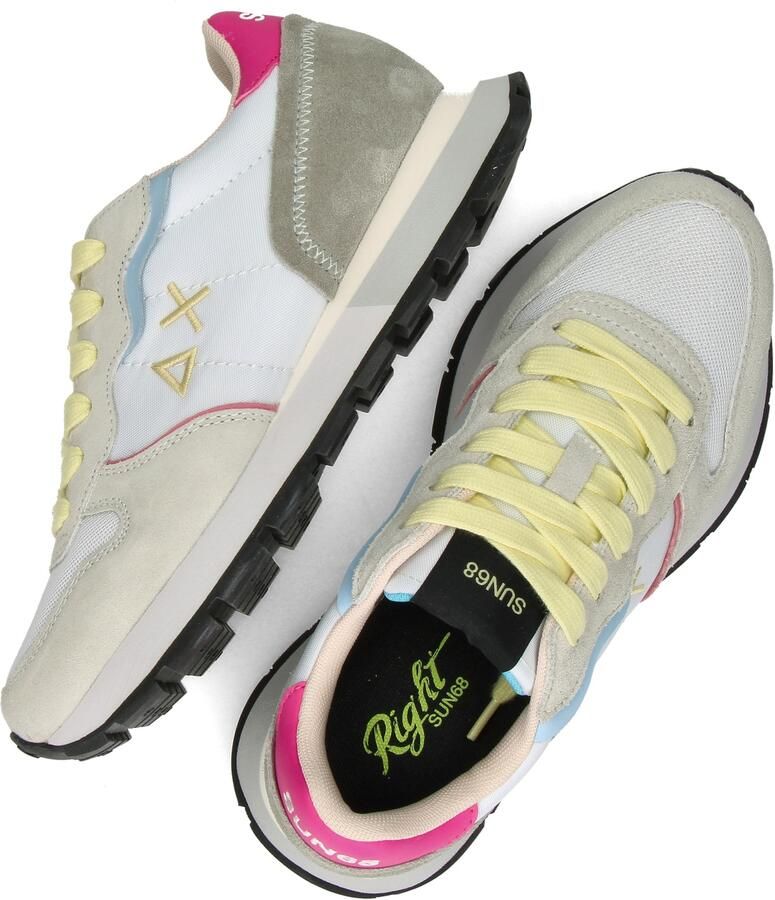 Sun68 Lage Sneakers Z36204 ALLY COLOR EXPLOSION-330 01 BIANCO - Foto 3
