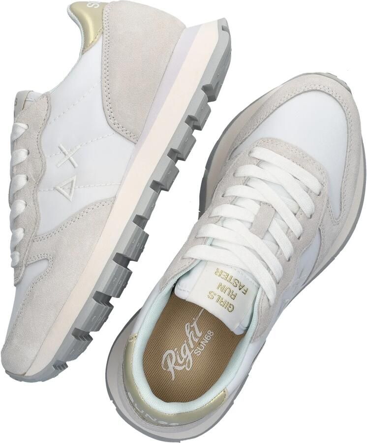 Sun68 Lage Sneakers Z36202 ALLY GOLD SILVER-330 01 BIANCO - Foto 8