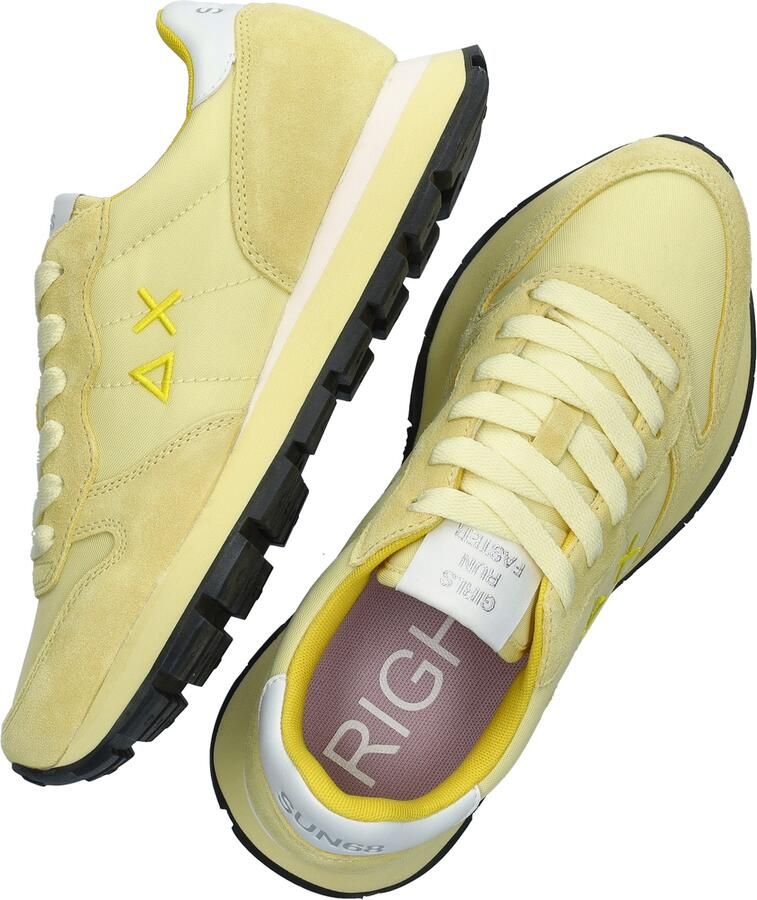 Sun 68 Dames Sneaker Ally Solid 32 Giallo Limone Geel - Foto 11