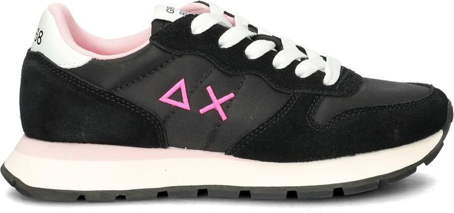 Sun 68 Ally Solid Nylon dames sneaker Zwart - Foto 2