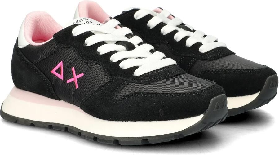 Sun 68 Ally Solid Nylon dames sneaker Zwart - Foto 4