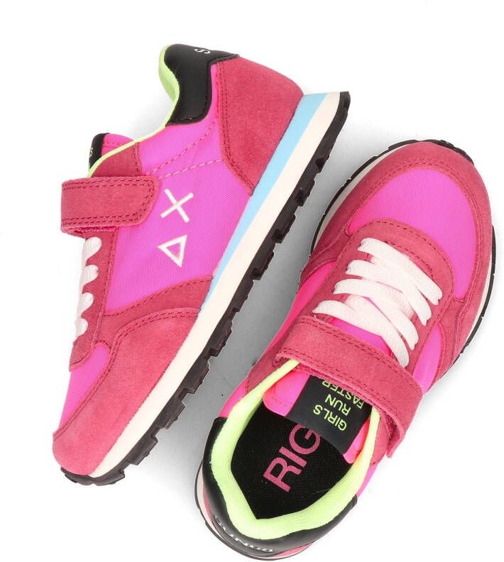 Sun68 Meisjes Ally Solid Nylon Teen Sneakers Pink Dames - Foto 8