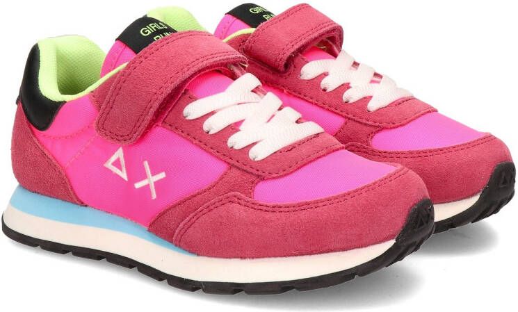 Sun68 Meisjes Ally Solid Nylon Teen Sneakers Pink Dames - Foto 7