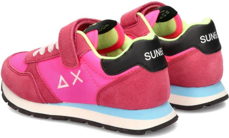 Sun68 Meisjes Ally Solid Nylon Teen Sneakers Pink Dames - Foto 6