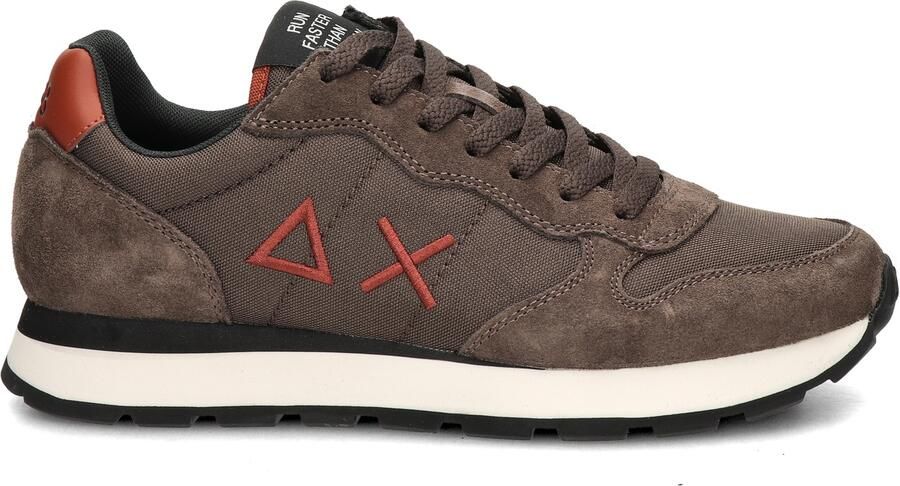 Sun68 Sneakers van nylon en suède met geborduurd logo - Foto 9