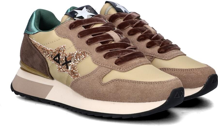 Sun 68 Stargirl Glitter dames sneaker Beige multi - Foto 6