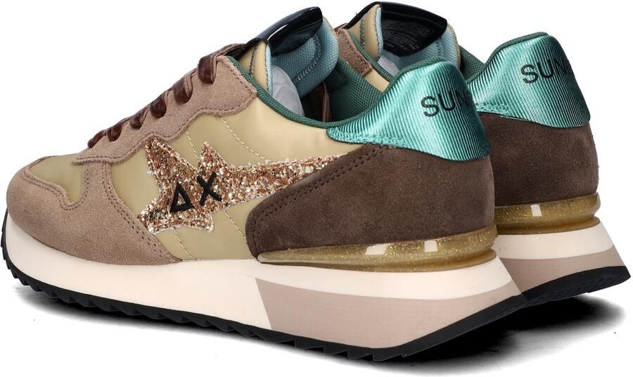 Sun 68 Stargirl Glitter dames sneaker Beige multi - Foto 5
