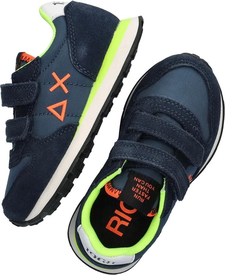 Sun68 Tom Fluo Sneakers Blauw - Foto 4