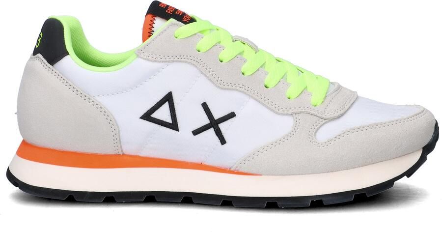 Sun68 Lage Sneakers Z36102 TOM FLUO-502 01 BIANCO - Foto 2