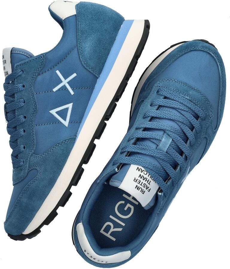 Sun68 Sneaker Tom Solid Avio Scuro Heren Sneakers - Foto 2