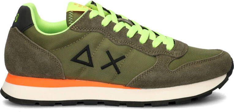 Sun68 Retro Running Groene Sneakers Green Heren