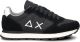 Sun68 Heren Lage sneakers Tom Solid Zwart Suède - Zwart