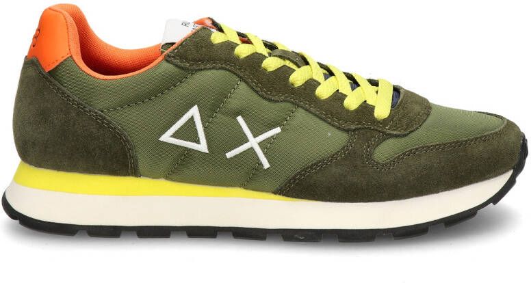 Sun68 Stijlvolle Army Groene Sneakers voor Heren Green Heren - Foto 10