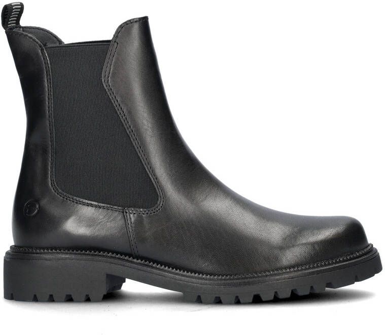 Tamaris Chelsea-boots blokhak instaplaarzen met stretchinzetten aan beide zijden - Foto 3