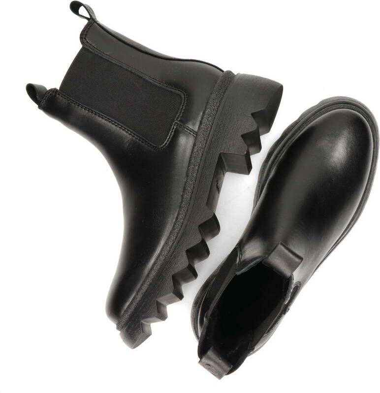 Tamaris Zwarte leren Chelsea laars voor dames Black Dames - Foto 5