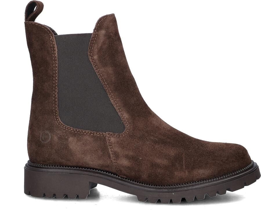 Tamaris Chelsea boots 'Schnürstiefel Damen 1-25427-41 090 Echtleder in schwarz' zwart - Foto 17