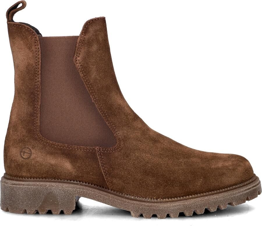 Tamaris Chelsea boots 'Schnürstiefel Damen 1-25427-41 090 Echtleder in schwarz' zwart - Foto 15