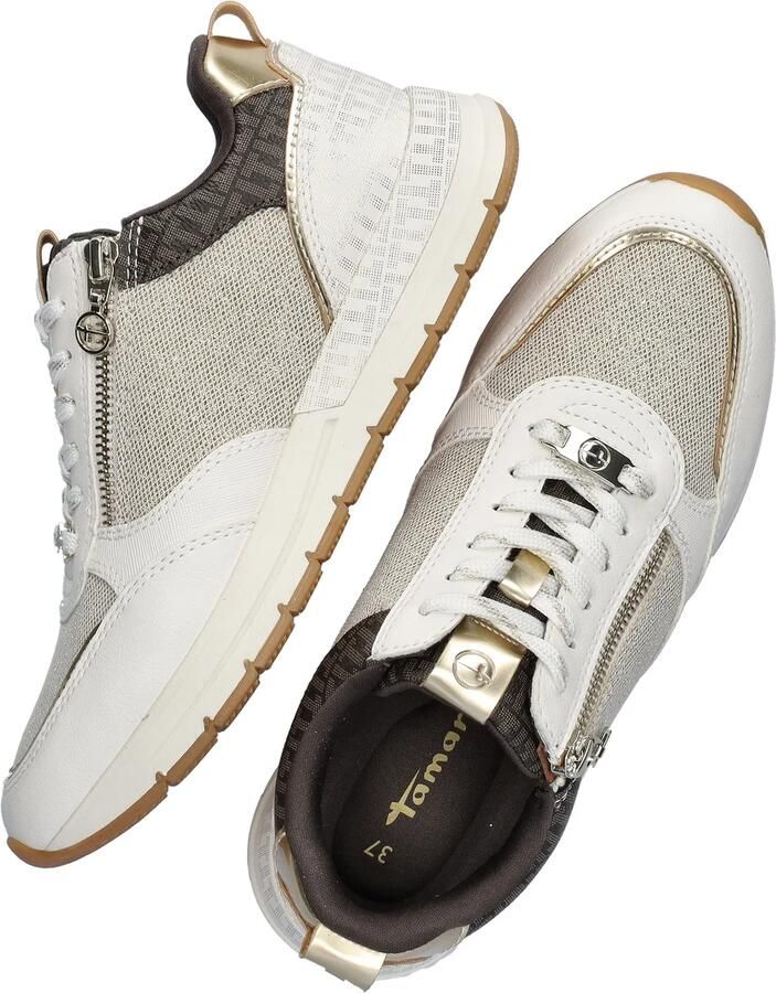 Tamaris Sneakers met sleehak Almina vrijetijdsschoen lage schoen veterschoen met praktische verwisselbare binnenzool - Foto 11