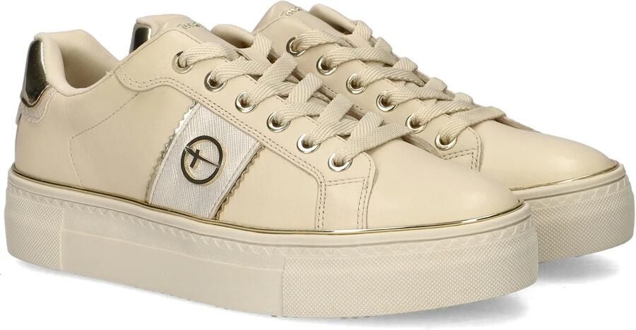 Tamaris Plateausneakers vrijetijdsschoen lage schoen veterschoen met gepolsterde schacht - Foto 11